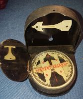 Kompass Armeemodell II Bezard Aluminium offen